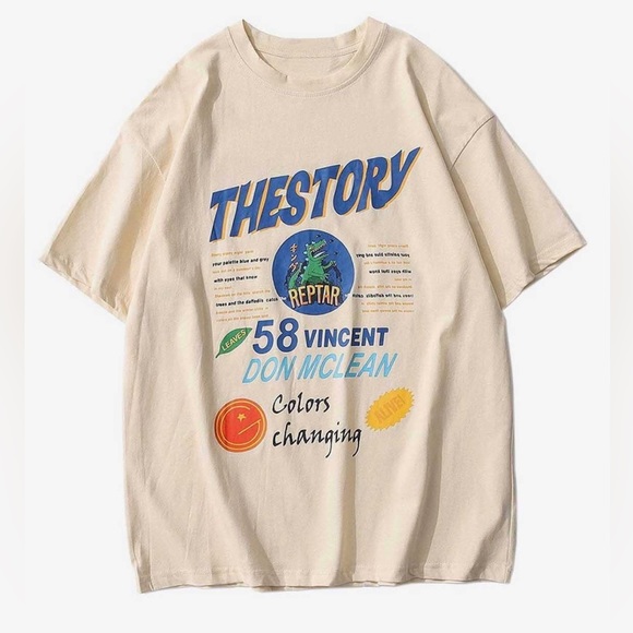 Laixton Thestory Oversize Tee - Size: XL - Picture 6 of 8